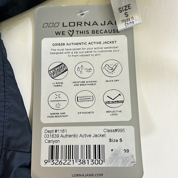 Lorna Jane Zip Out Panel Active jacket - Picture 7 of 16
